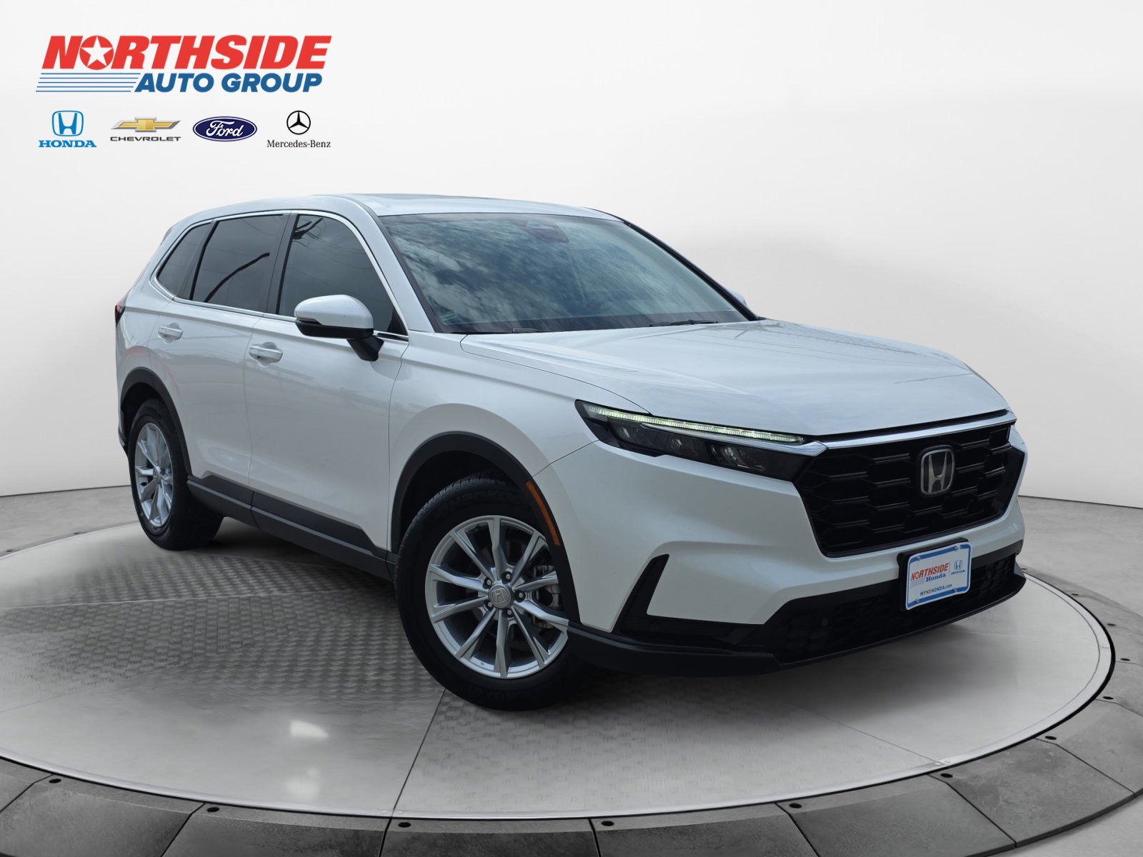 Used 2025 Platinum White Pearl Honda EX-L image 1