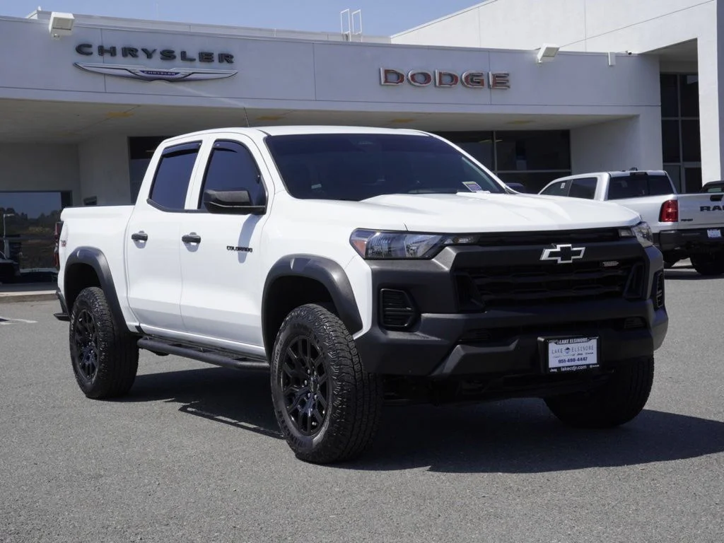 Certified Used 2024 White Chevrolet Trail Boss image 1