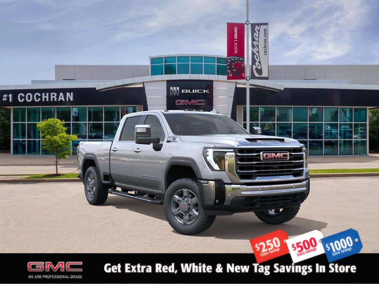 New 2026 Sterling Metallic GMC SLT image 1