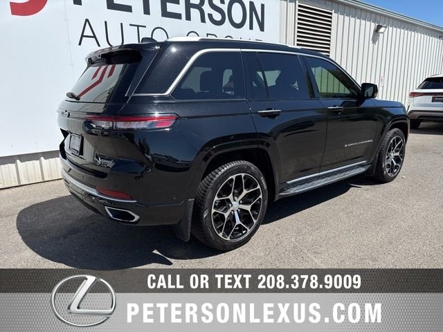 Used 2022 Black Jeep Summit Reserve image 4