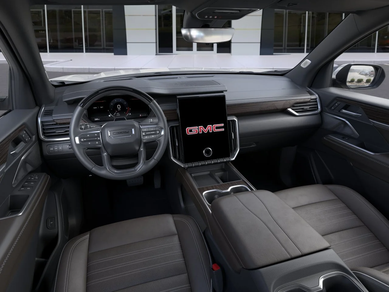 New 2027 Glacier White Tricoat GMC FWD Denali Ultimate image 15