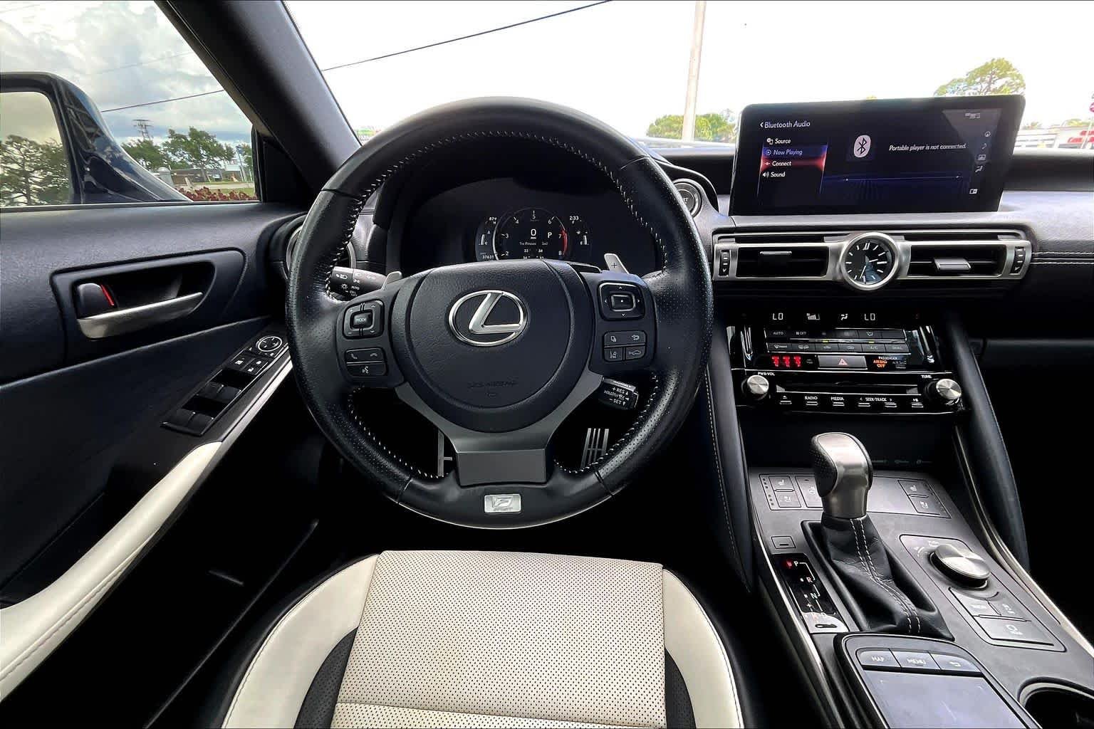 Certified Used 2021 Ultrasonic Blue Mica 2.0 Lexus F SPORT image 6