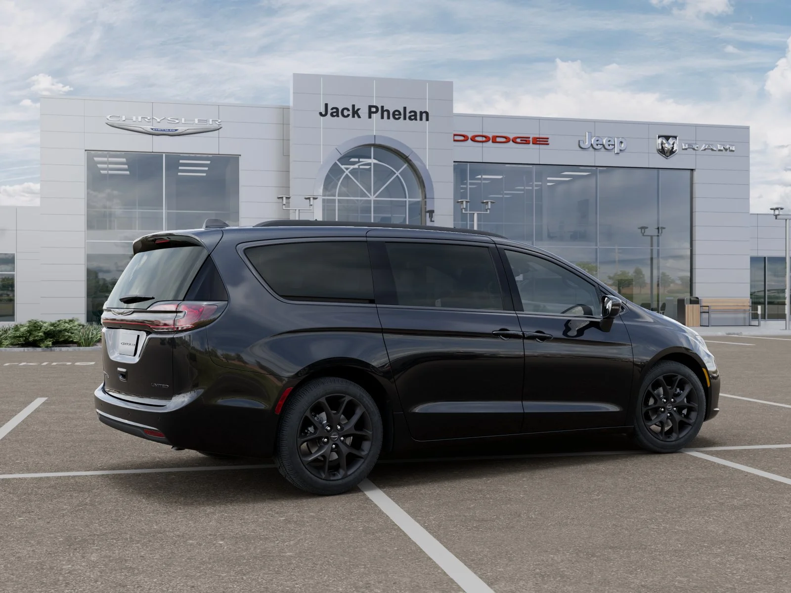 New 2026 Diamond Black Crystal Pearl-Coat Exterior Paint Chrysler Limited image 4