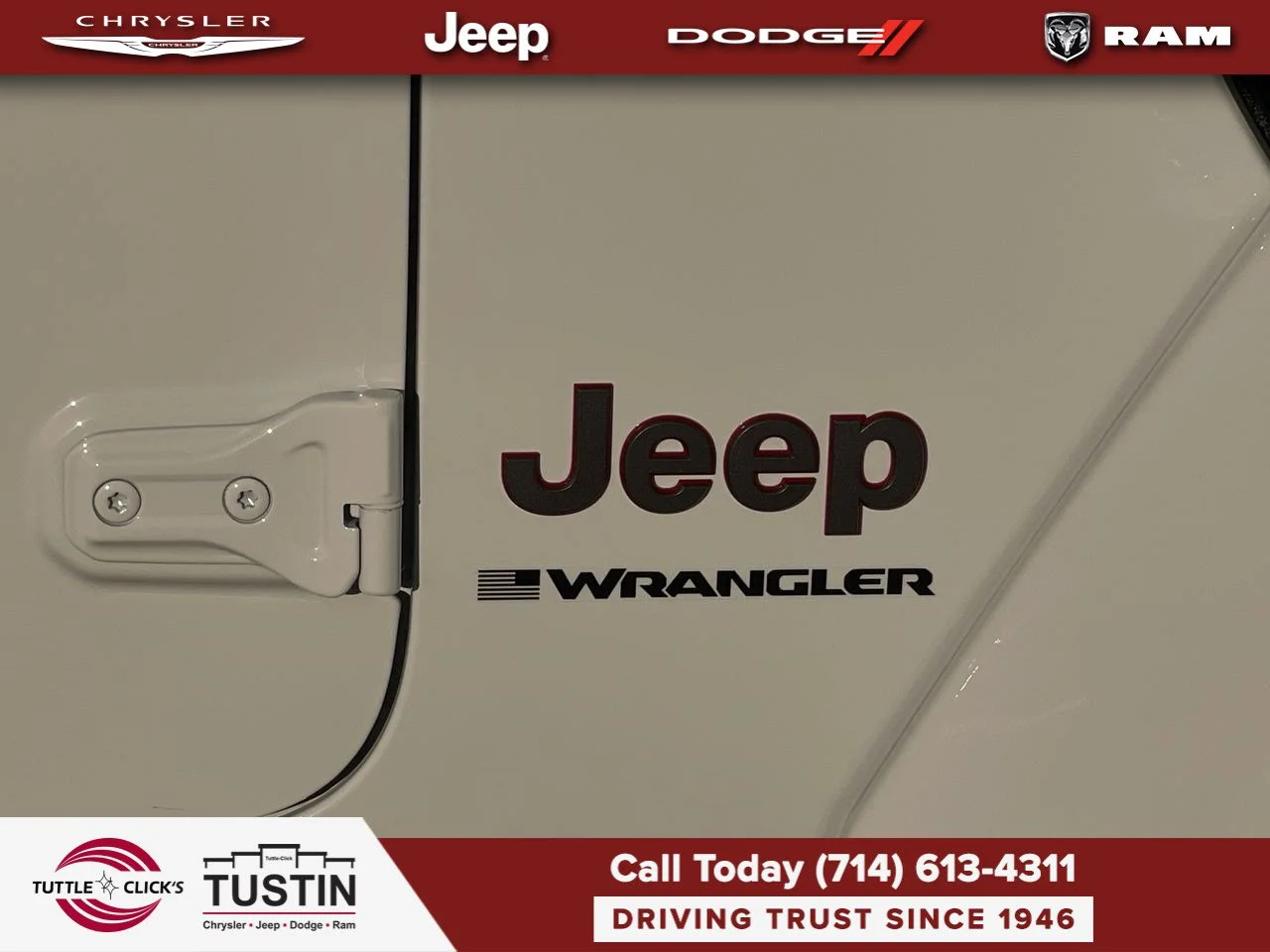 New 2027 Bright White Clear-Coat Paint Jeep Rubicon image 14
