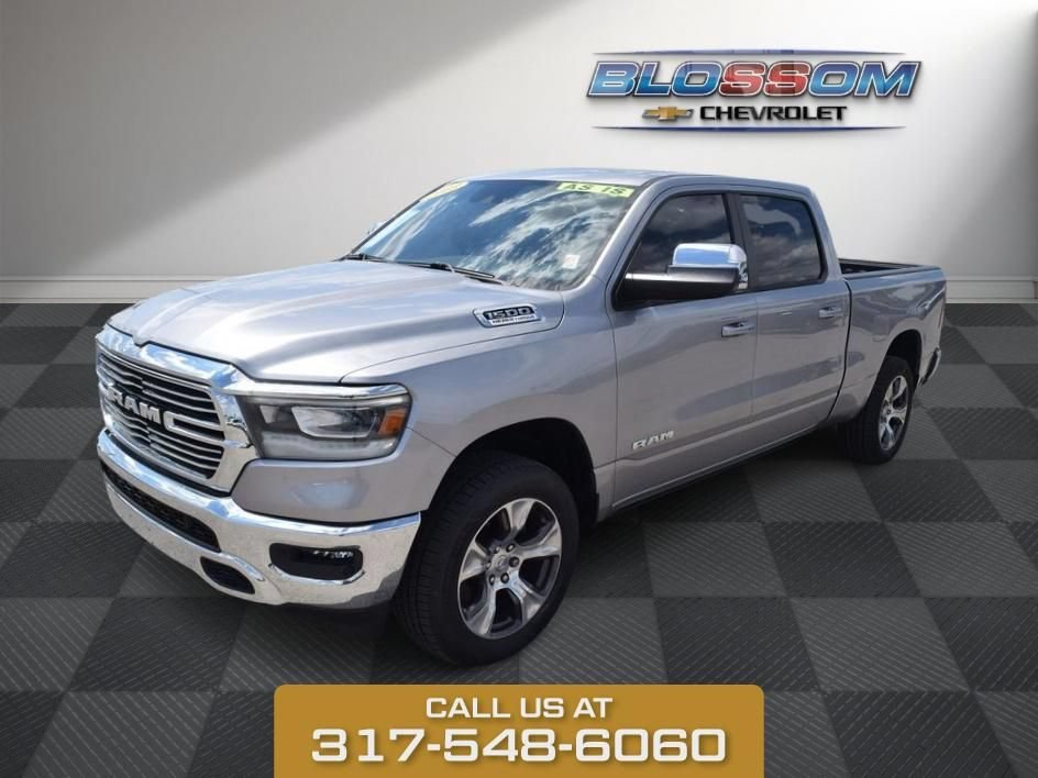 Used 2023 Billet Silver Met Ram Laramie image 3