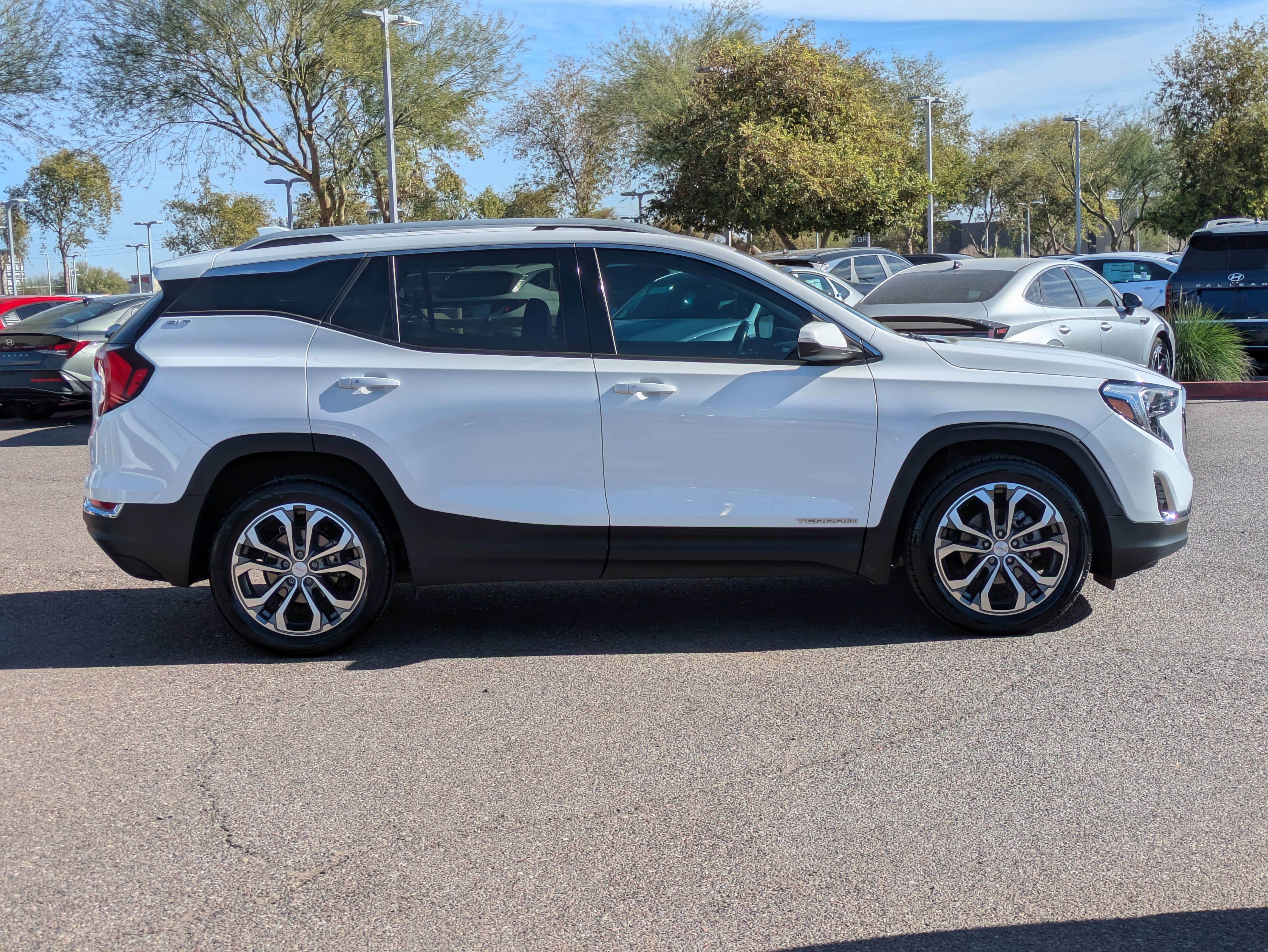 Used 2021 GMC Terrain SLT with VIN 3GKALPEV5ML317021 for sale in Surprise, AZ