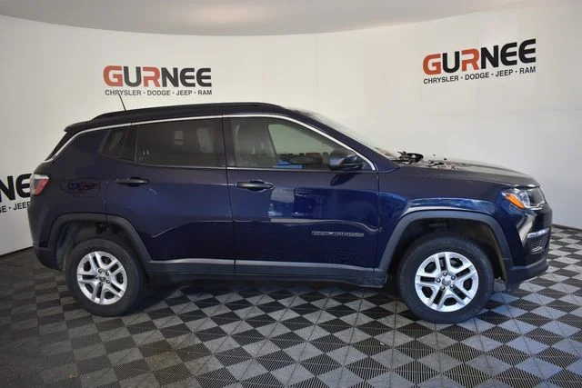 Used 2019 Blue Jeep Sport image 2