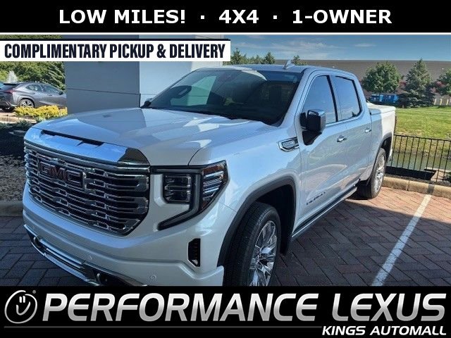 Used 2024 White Frost Tricoat GMC Denali image 1
