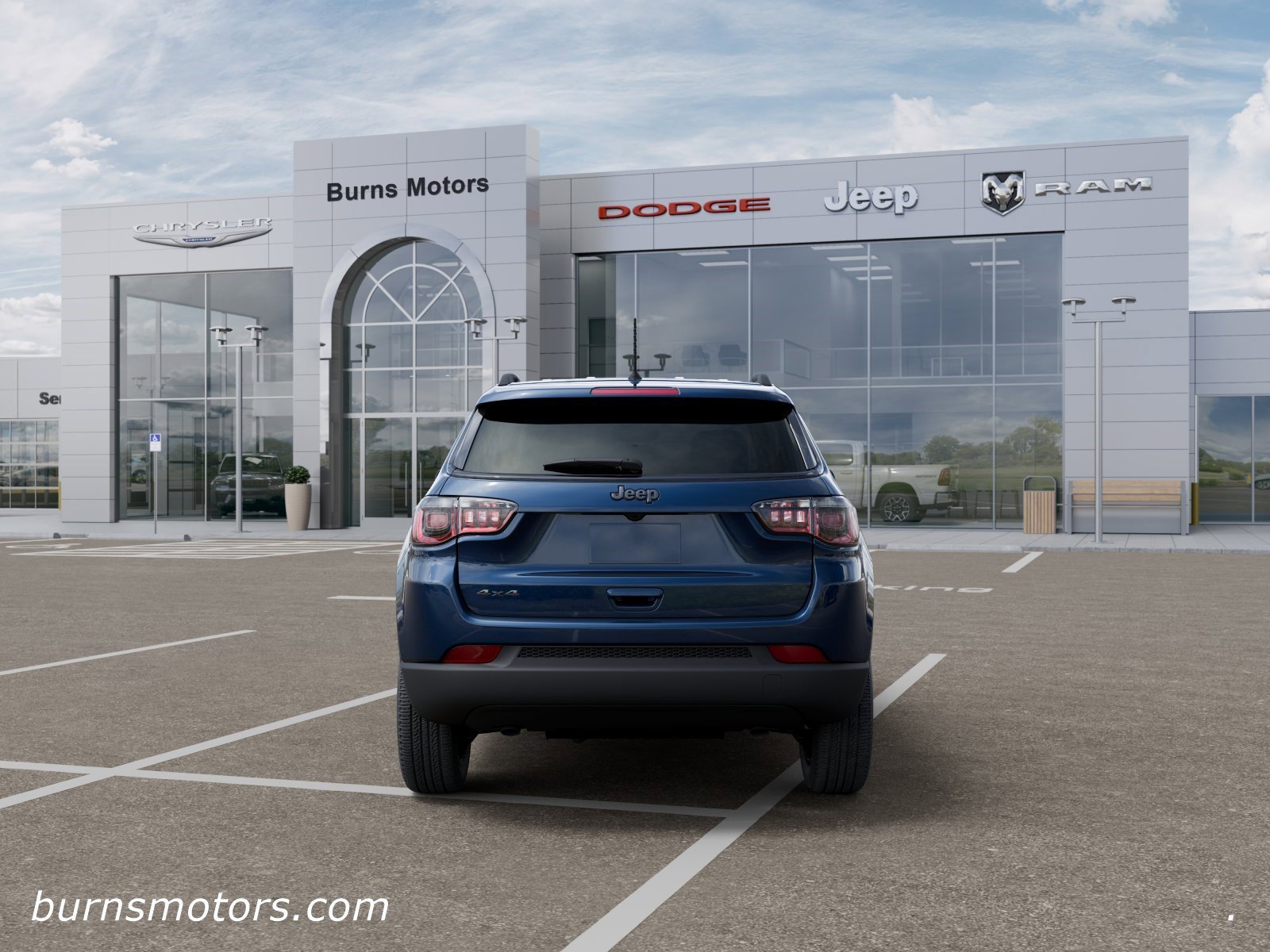 New 2026 Fathom Blue Pearl-Coat Exterior Paint Jeep Latitude Altitude image 7