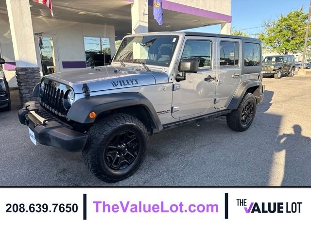 Used 2015 Silver Jeep Unlimited Sport image 8