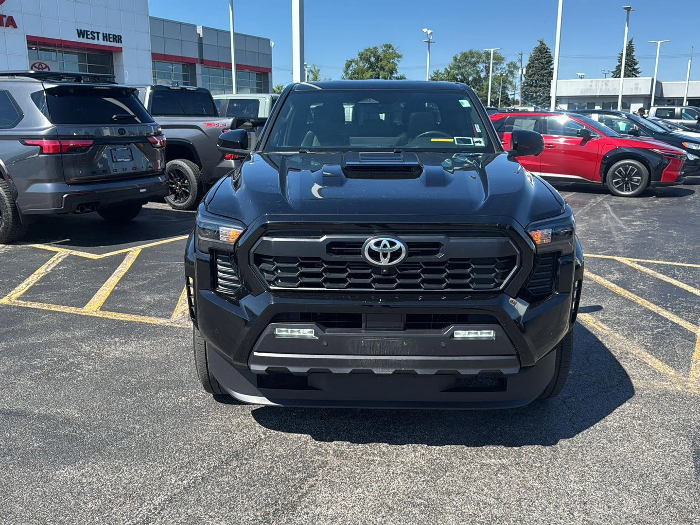 Used 2024 Black Toyota TRD Sport image 2