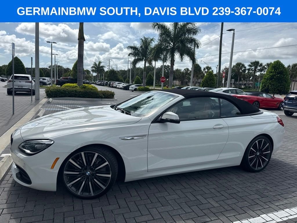 Used 2018 Alpine White BMW 650i image 2