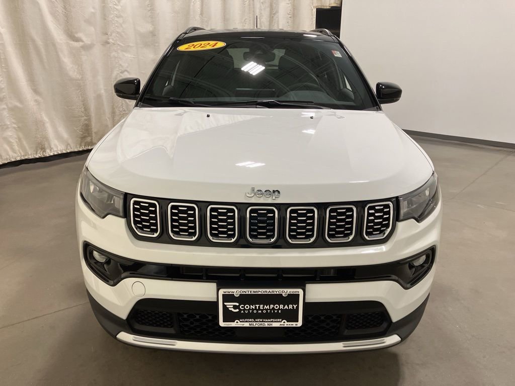 Used 2024 Bright White Clearcoat Jeep Limited image 19