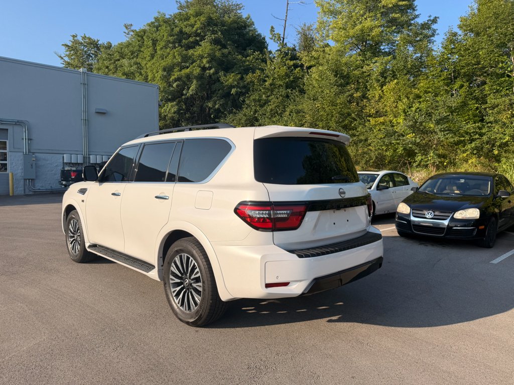 Used 2021 Aspen White Tricoat Nissan SL image 5