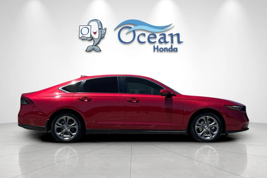 Used 2024 Radiant Red Metallic Honda EX image 3