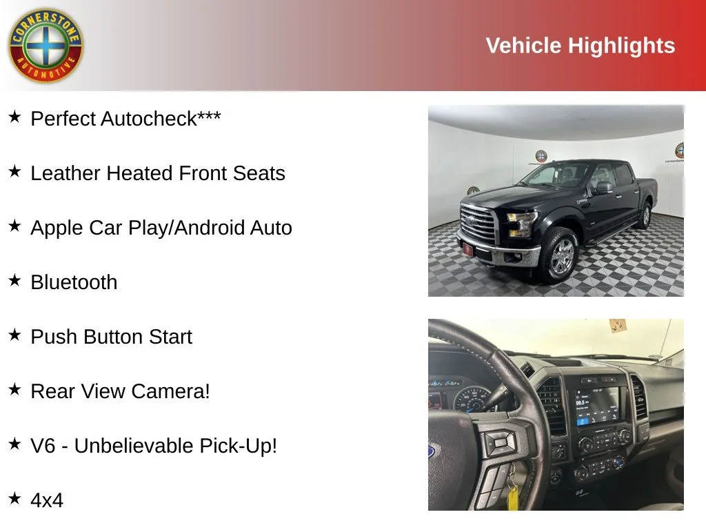 Used 2017 Ford F-150 XLT with VIN 1FTEW1EG3HKD59522 for sale in Elk River, Minnesota
