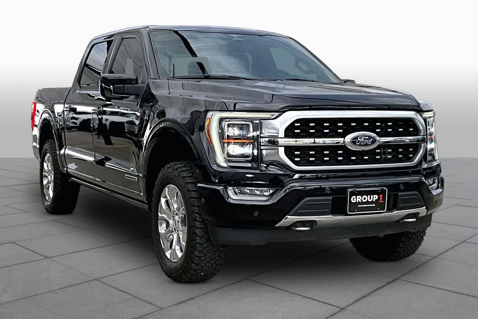 Used 2023 Agate Black Metallic Ford Platinum image 3