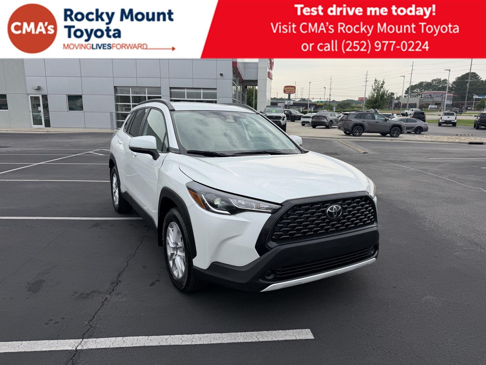 Used 2023 Wind Chill Pearl Toyota LE image 1