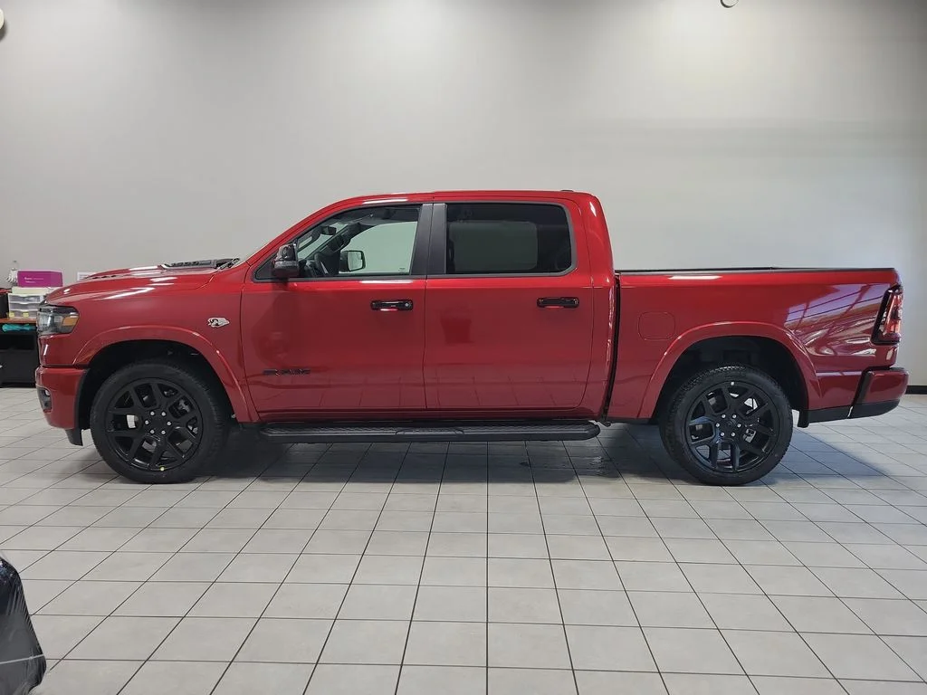 New 2026 Molten Red Pearl-Coat Exterior Paint RAM Laramie image 5
