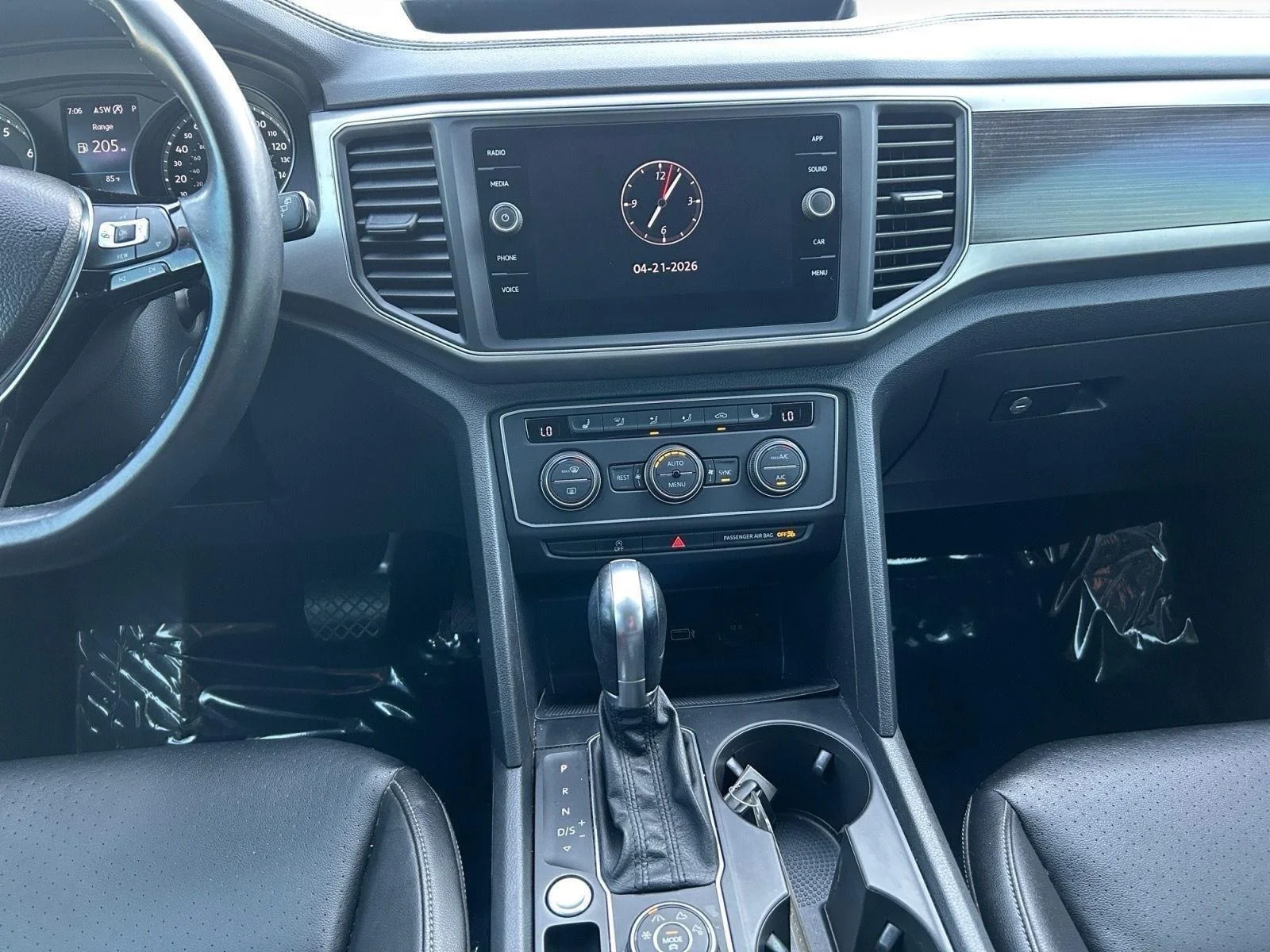 Used 2019 WHITE Volkswagen 3.6L V6 SE w/Technology image 7