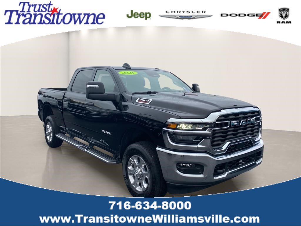 Used 2026 Diamond Black Crystal Pearlcoat Ram Big Horn image 1