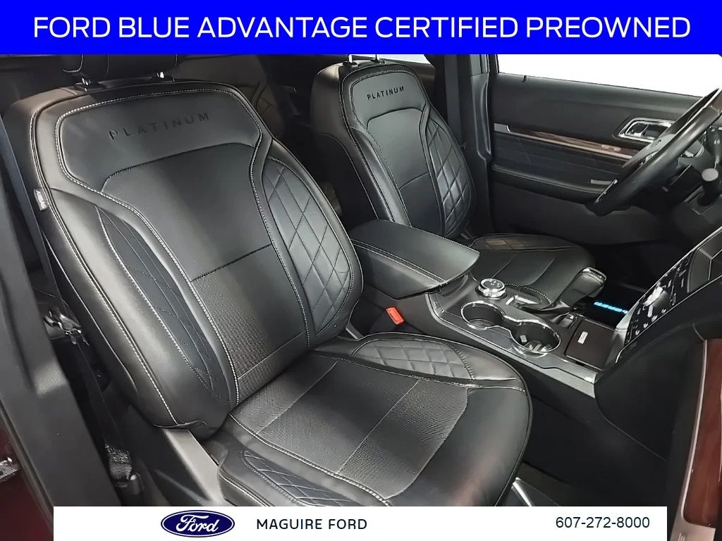 Used 2018 Red Ford Platinum image 19