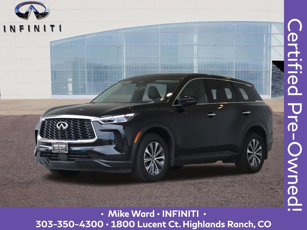 Certified Used 2025 Black INFINITI PURE image 1