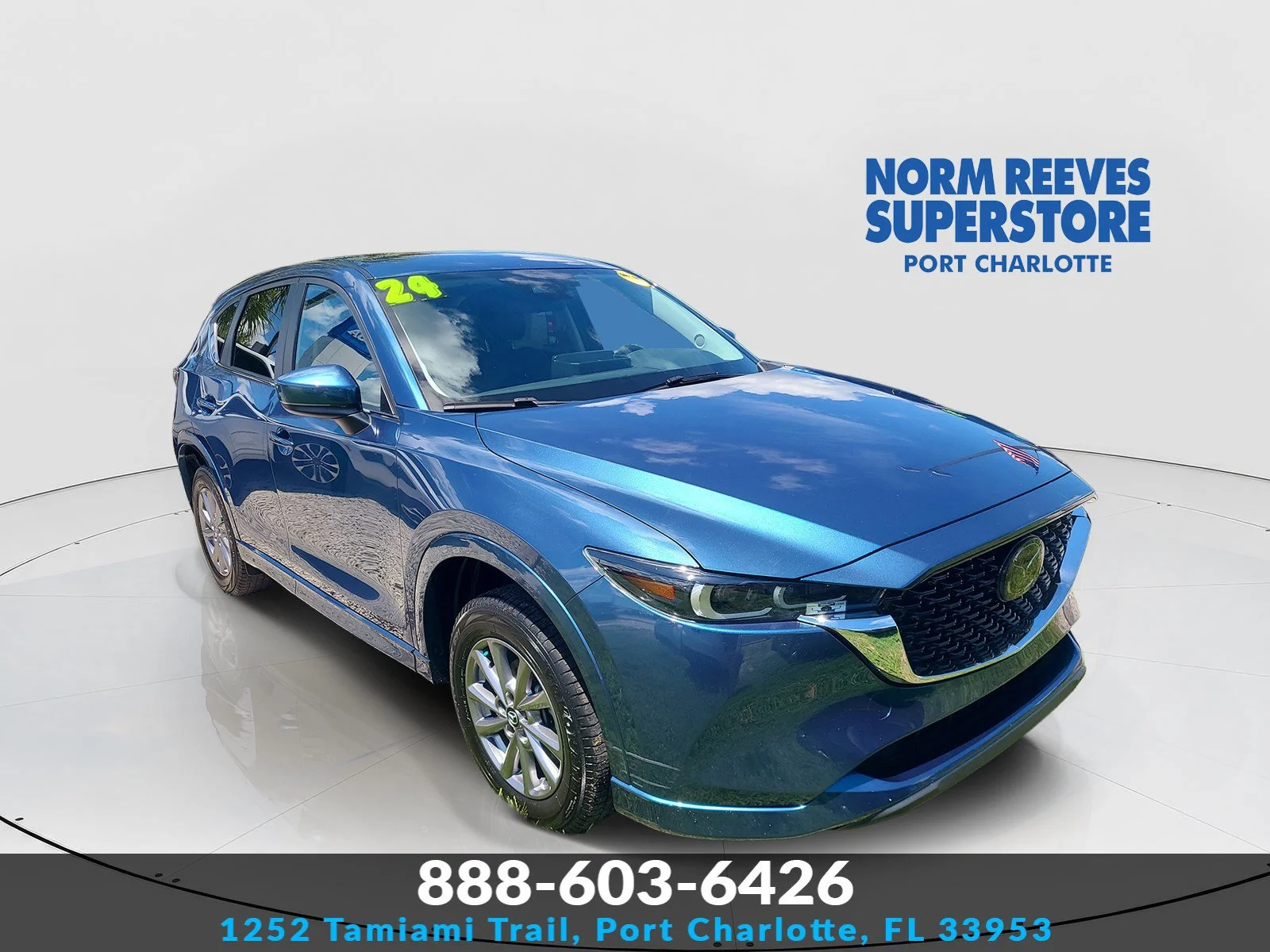 Used 2024 Eternal Blue Mazda 2.5 S Select Package image 1
