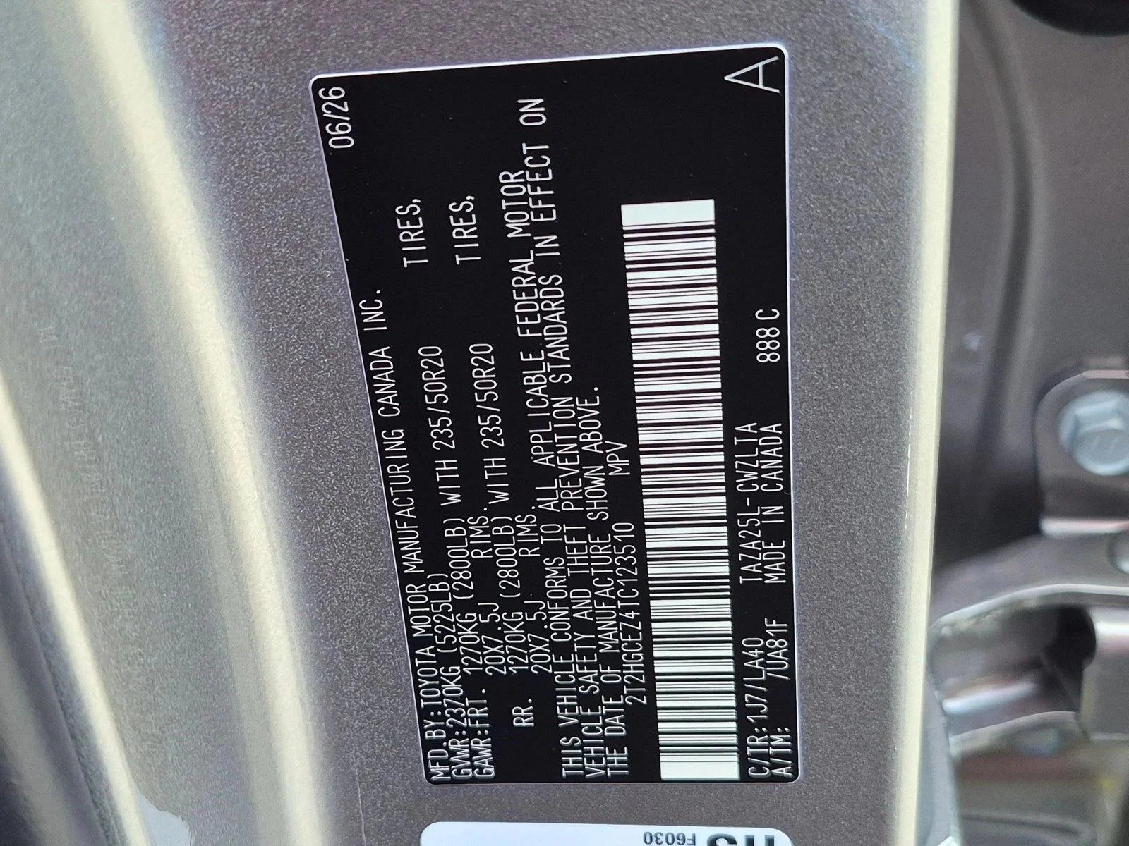 New 2026 Atomic Silver Lexus  350 LUXURY AWD image 16