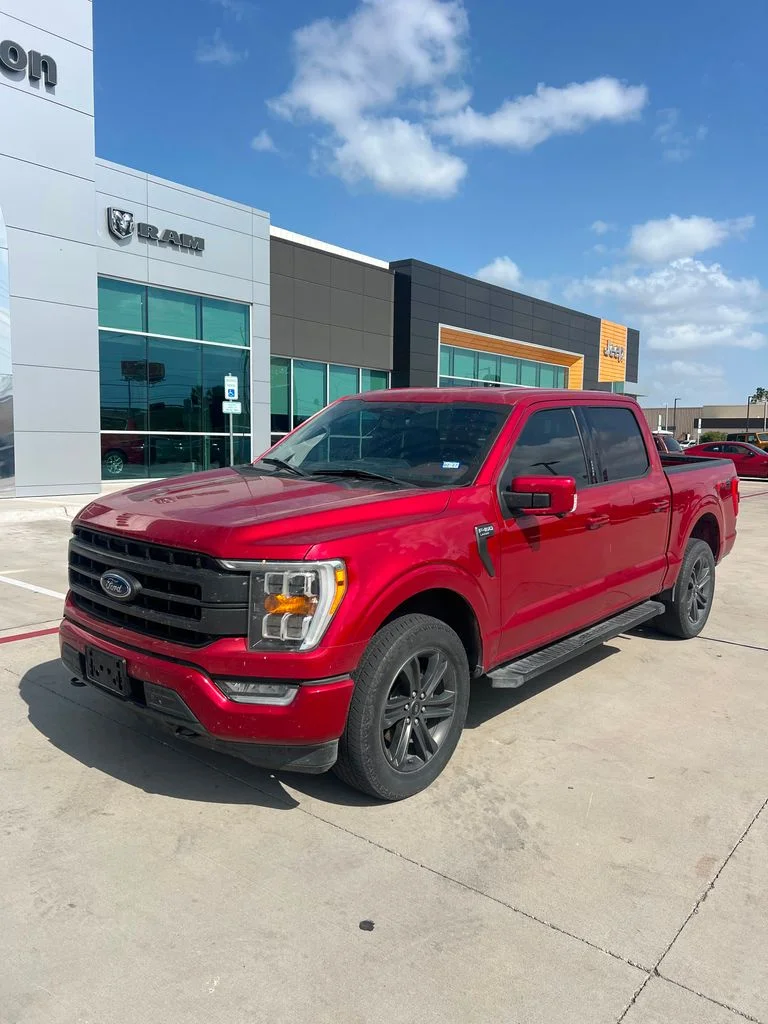 Used 2022 Red Ford Lariat image 6