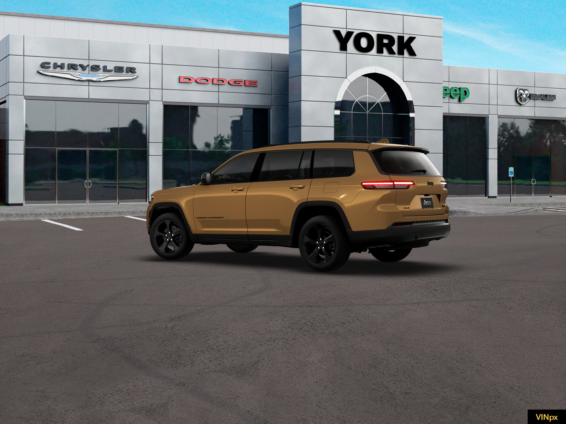 New 2026 Copper Shino Metallic Clear-Coat Exterior Paint Jeep Limited image 16