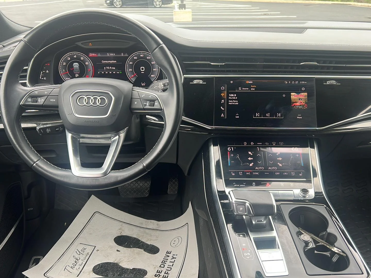 Used 2021 Daytona Gray Pearl Effect Audi Prestige image 10