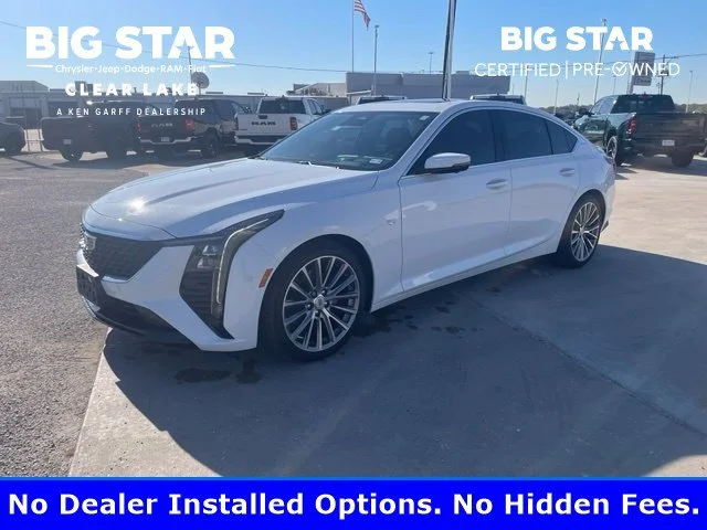 Used 2025 Summit White Cadillac Premium Luxury image 1