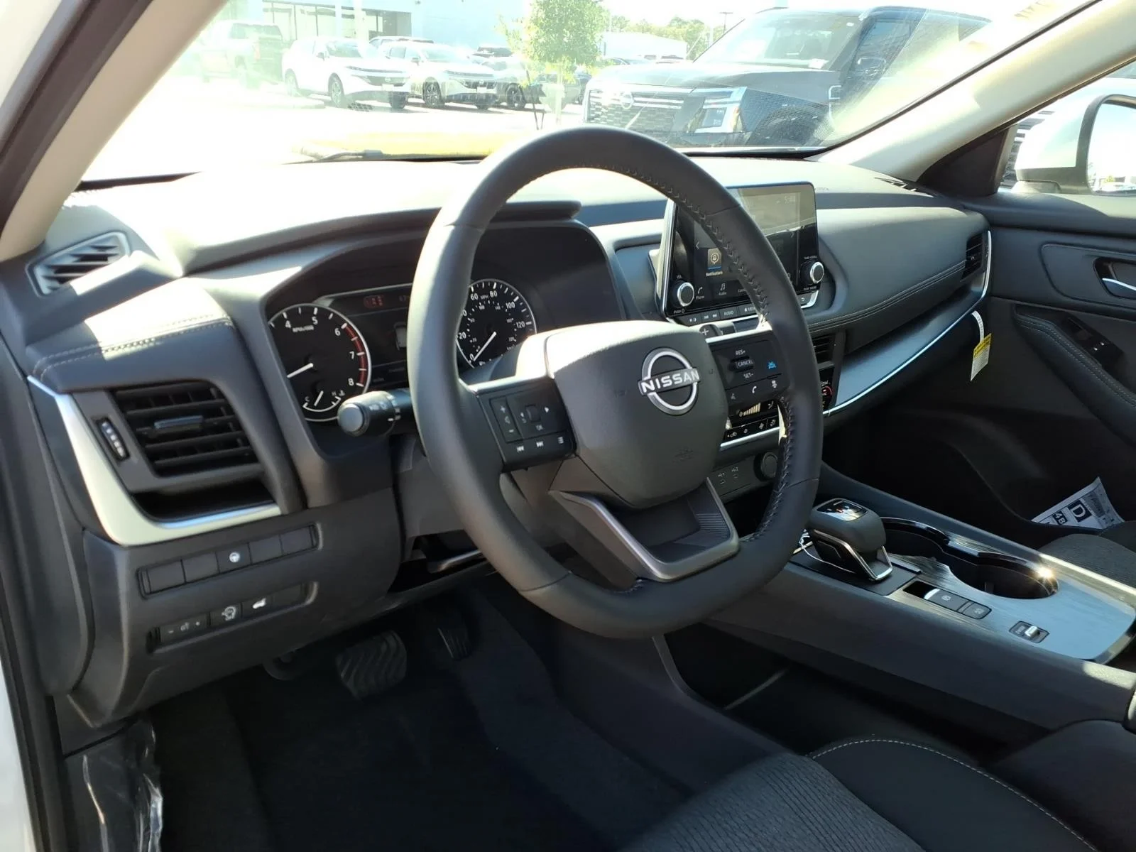 2026 Nissan Rogue SV White at Robbins Nissan
