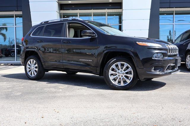 Used 2016 Jeep Cherokee Overland with VIN 1C4PJMJS4GW315121 for sale in Clearwater, FL