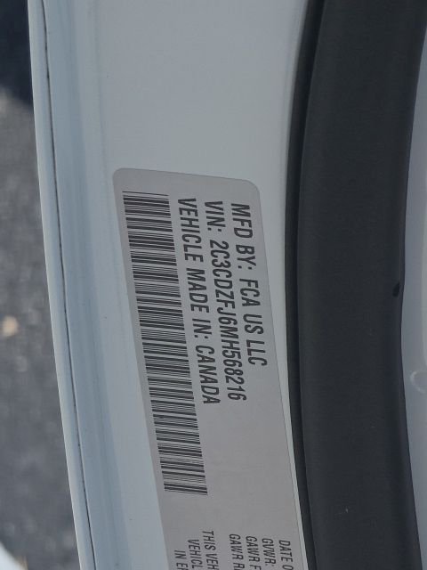 Used 2021 White Dodge R/T Scat Pack image 10