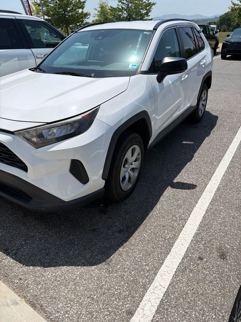 Used 2021 White Toyota LE image 2