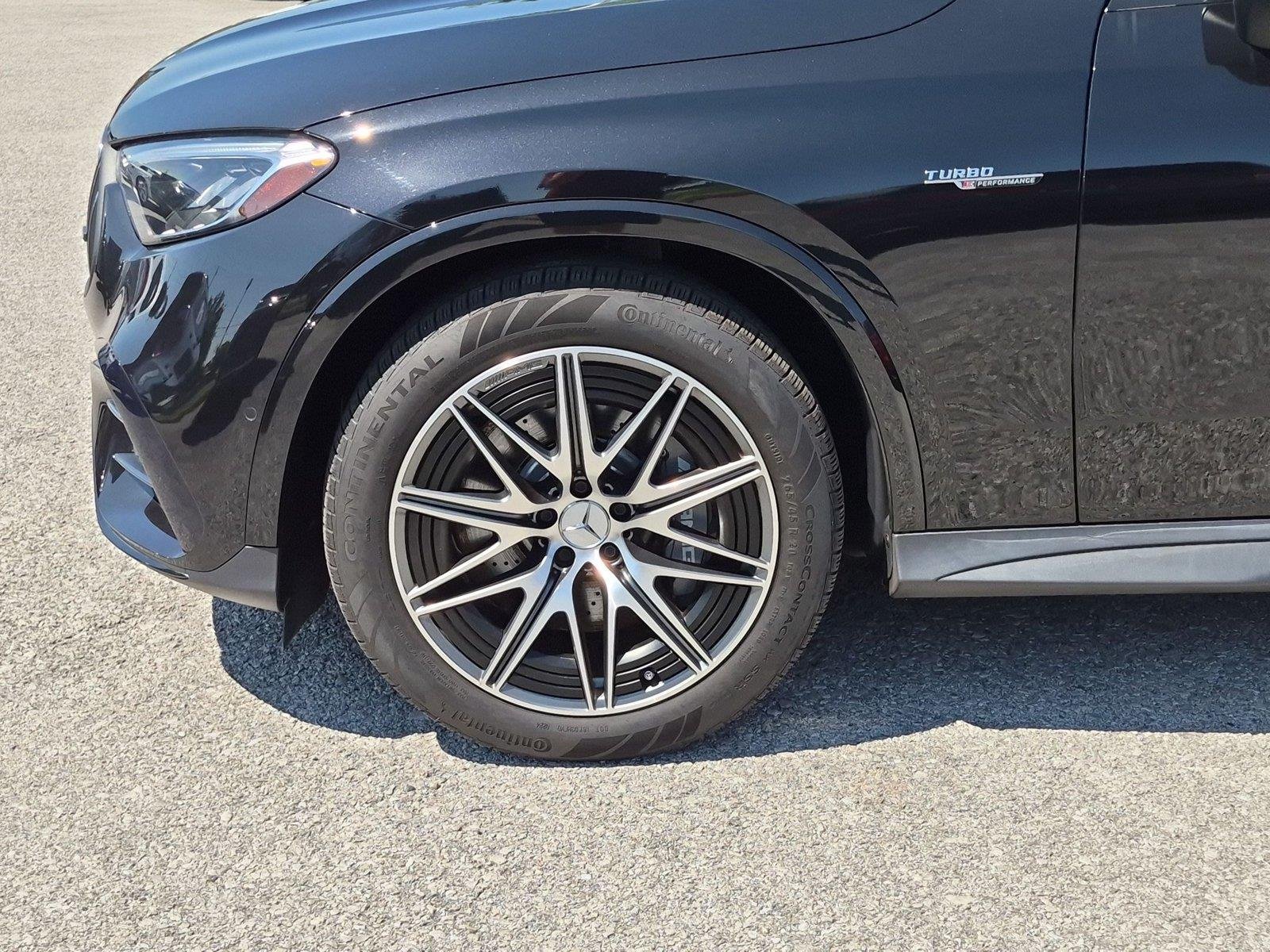 Used 2025 Obsidian Black Metallic Mercedes-Benz AMG® GLC 63 S E Performance image 10
