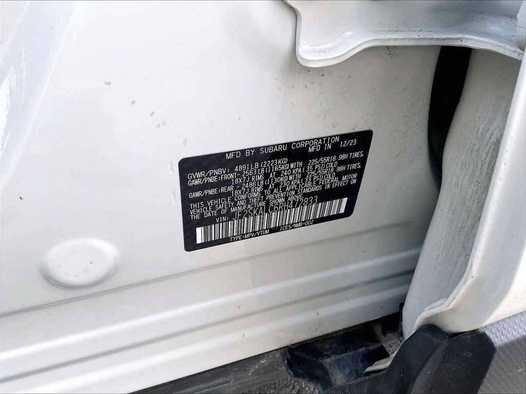 Used 2024 White Subaru Limited image 33