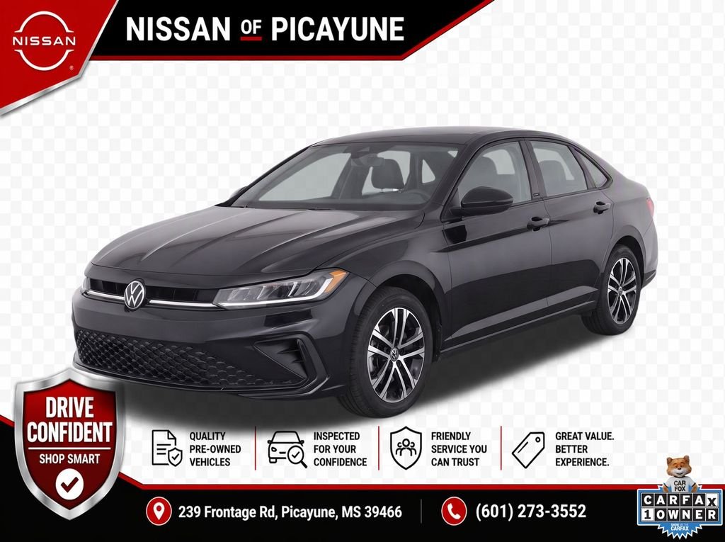 Used 2025 Black Volkswagen 1.5T Sport image 1