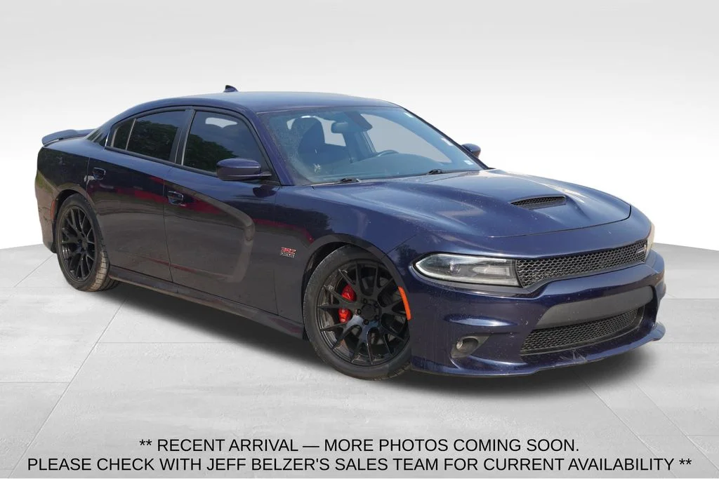 Used 2016 Blue Dodge R/T Scat Pack image 1