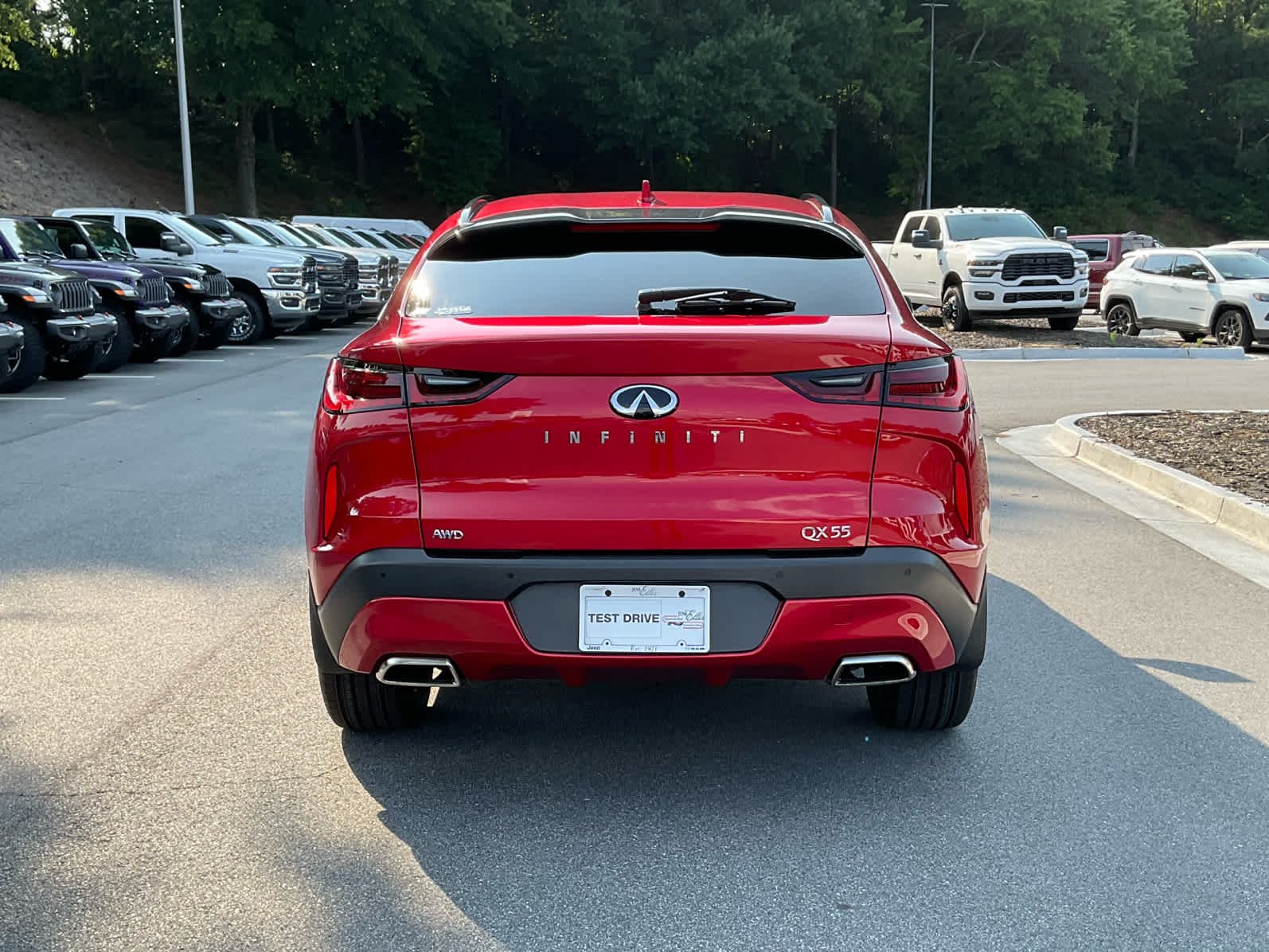 Used 2023 Dynamic Sunstone Red INFINITI SENSORY image 4