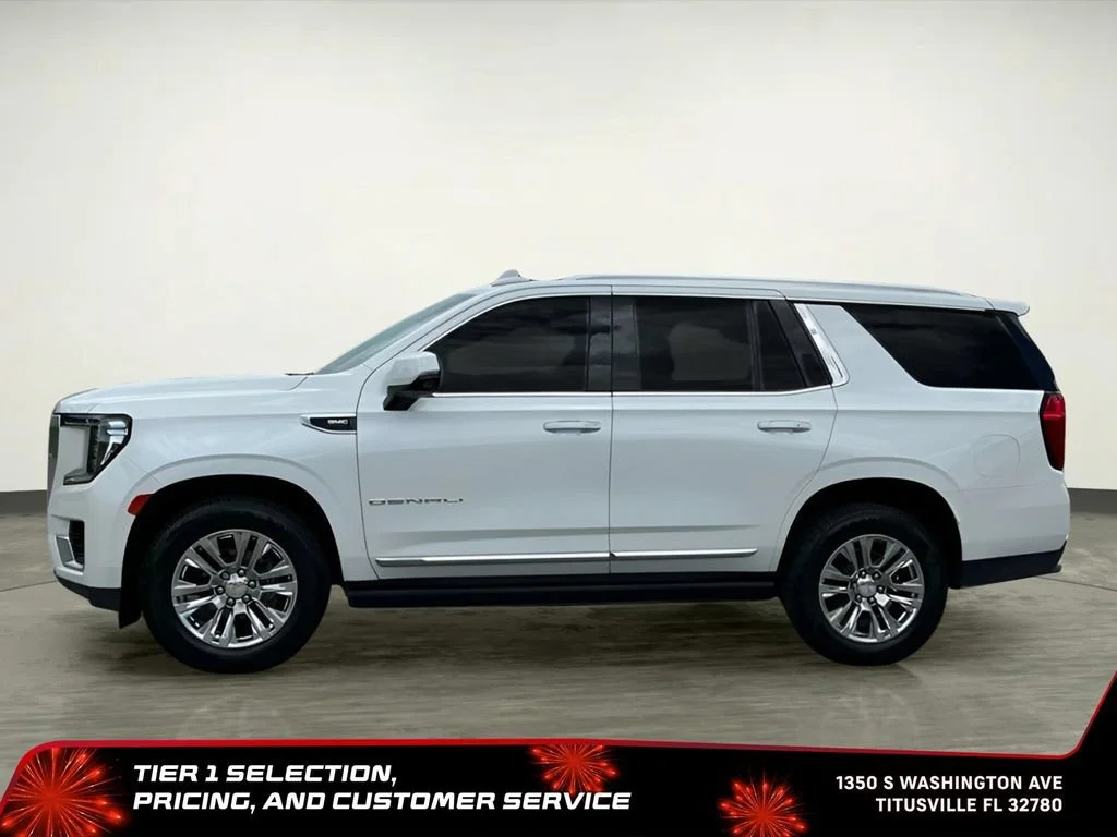 Used 2021 WHITE FROST TRICOAT GMC Denali image 4