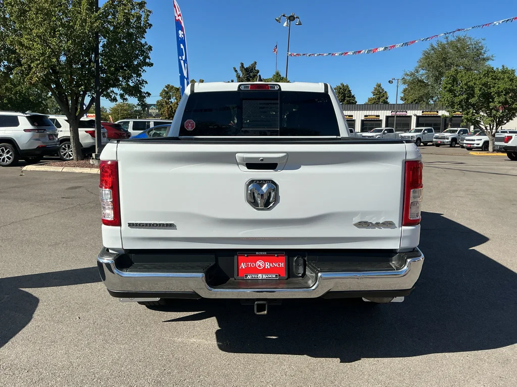 Used 2022 Bright White Clearcoat Ram Big Horn image 6
