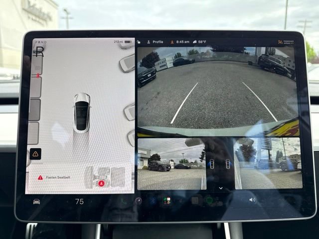 Used 2020 Pearl White Multi-Coat Tesla Long Range image 27