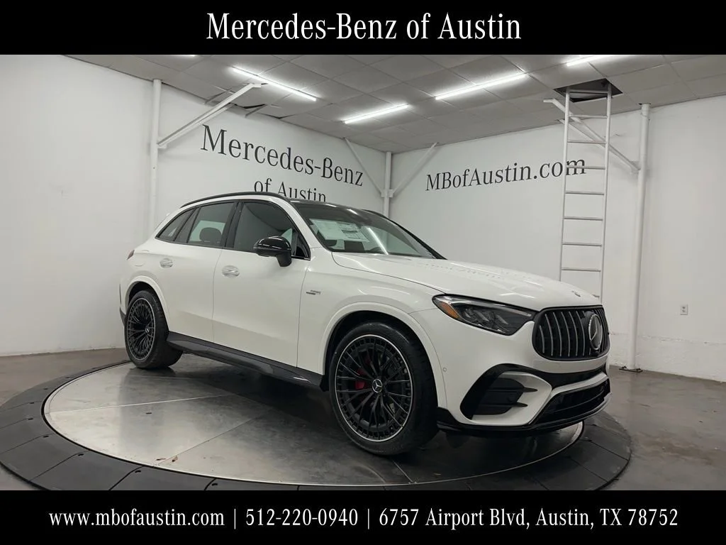 New 2026 White Mercedes-Benz GLC 43 AMG® image 1
