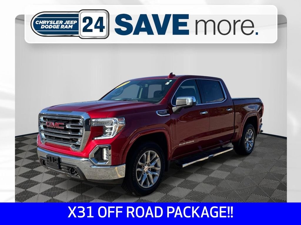 Used 2021 Red GMC SLT image 1