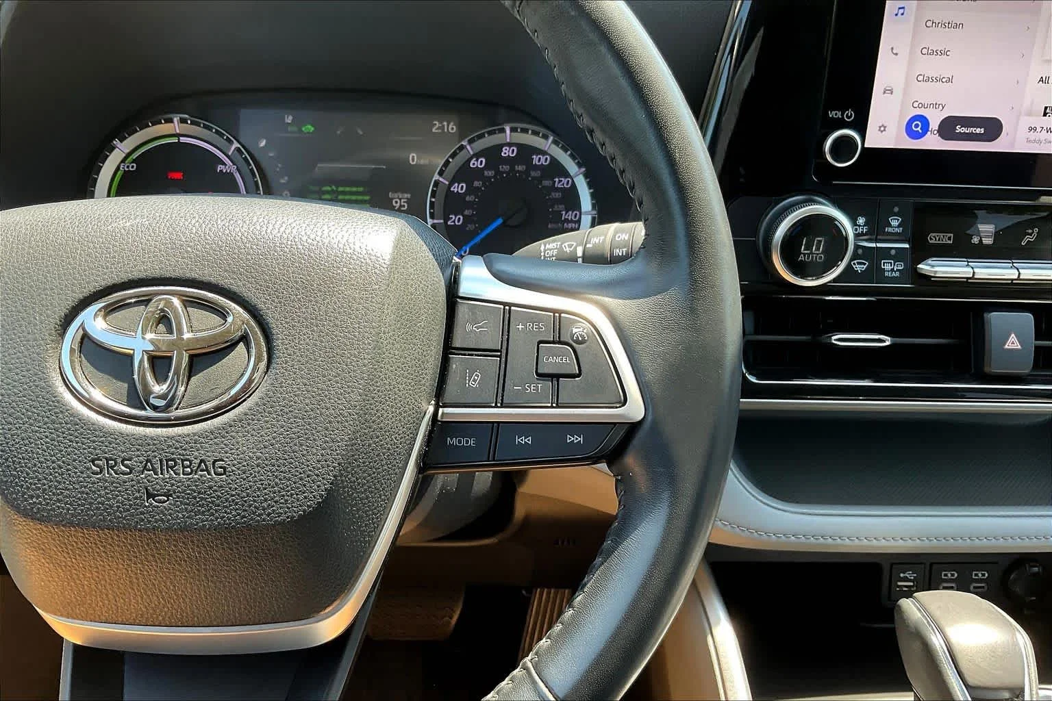 Used 2023 Magnetic Gray Metallic Toyota Hybrid LE image 24