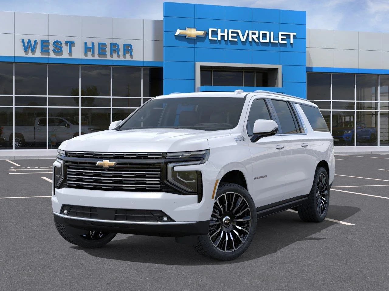 New 2026 Polar White Tricoat Chevrolet High Country image 6