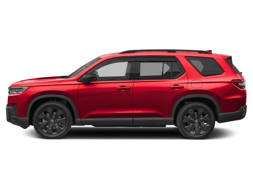 New 2026 Radiant Red Metallic II Honda BLACK EDITION Commanding presence. Unmatched comfo image 3